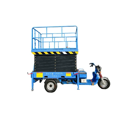 Avtomobil fırlanan platformaları — Scissor-Type Tricycle Lift