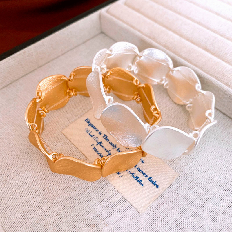 Simple geometric bracelet European and American niche cool style bracelet