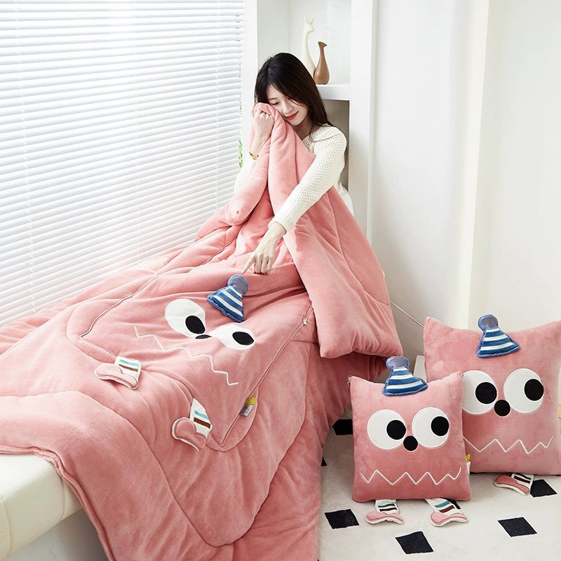 Three dimensional pillow, folding sofa at lunchtime, new collection, with embroidery, increased thickness