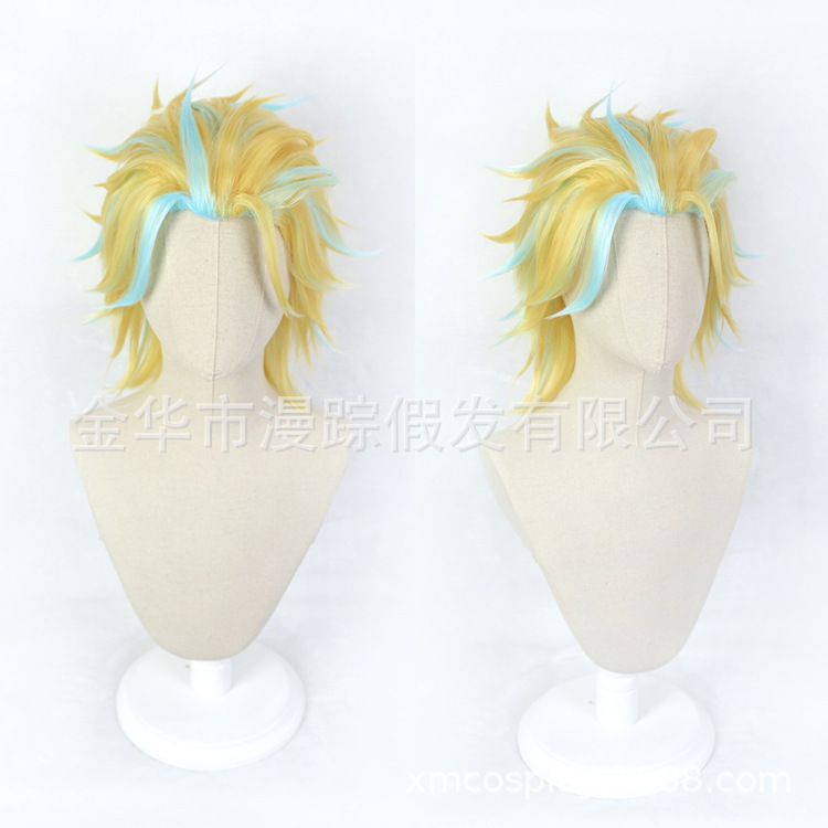 Gray Valley Dragon gall Tokyo Dragon Avengers cosplay wig highlight high temperature silk wholesale A1948
