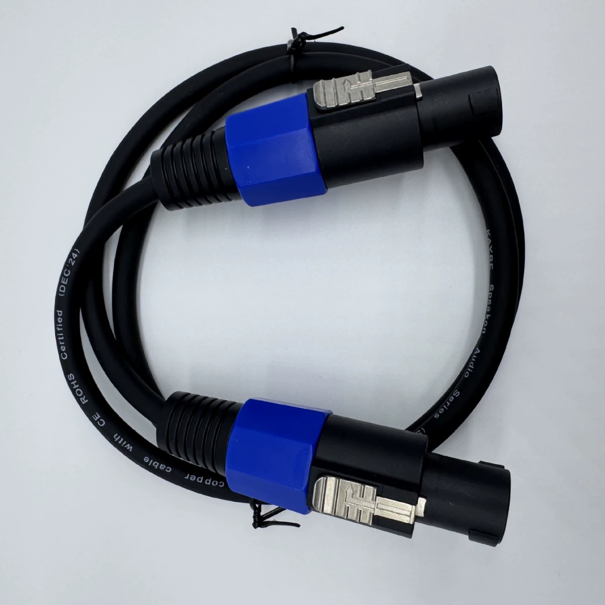 Ohm head connection line speaker line professional engineering audio line professional stage line sheathing line copper clad aluminum ohm line