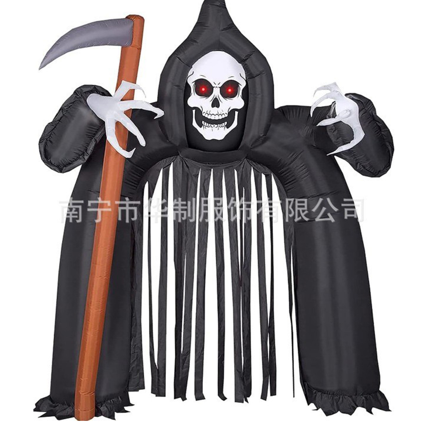 万圣节充气模型充气制品万圣节黑鬼白鬼万圣节气模源头厂家批发地