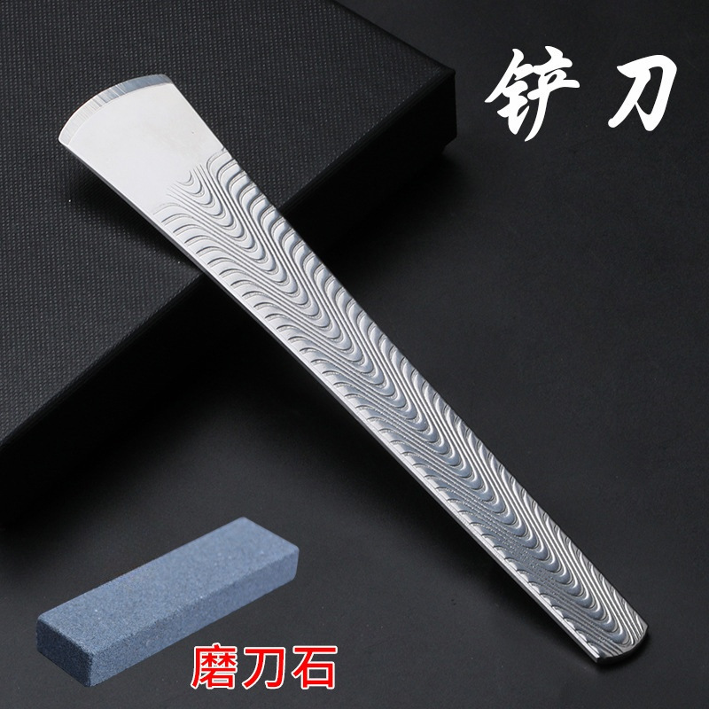 Cuchillo inclinado herramientas de pinza de uñas grises cuchillo de pedicura profesional cuchillo de excavación cuchillo de ojo de gallina para recoger la zanja de uñas conjunto de uña incrustada una sola pieza