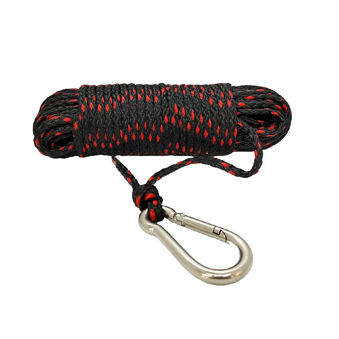 Анкерная веревка для док-линии, кабельный трос, веревка с кодовой головкой, плавающая шариковая веревка, универсальный кабель, нейлоновый кабель с двойной оплеткой