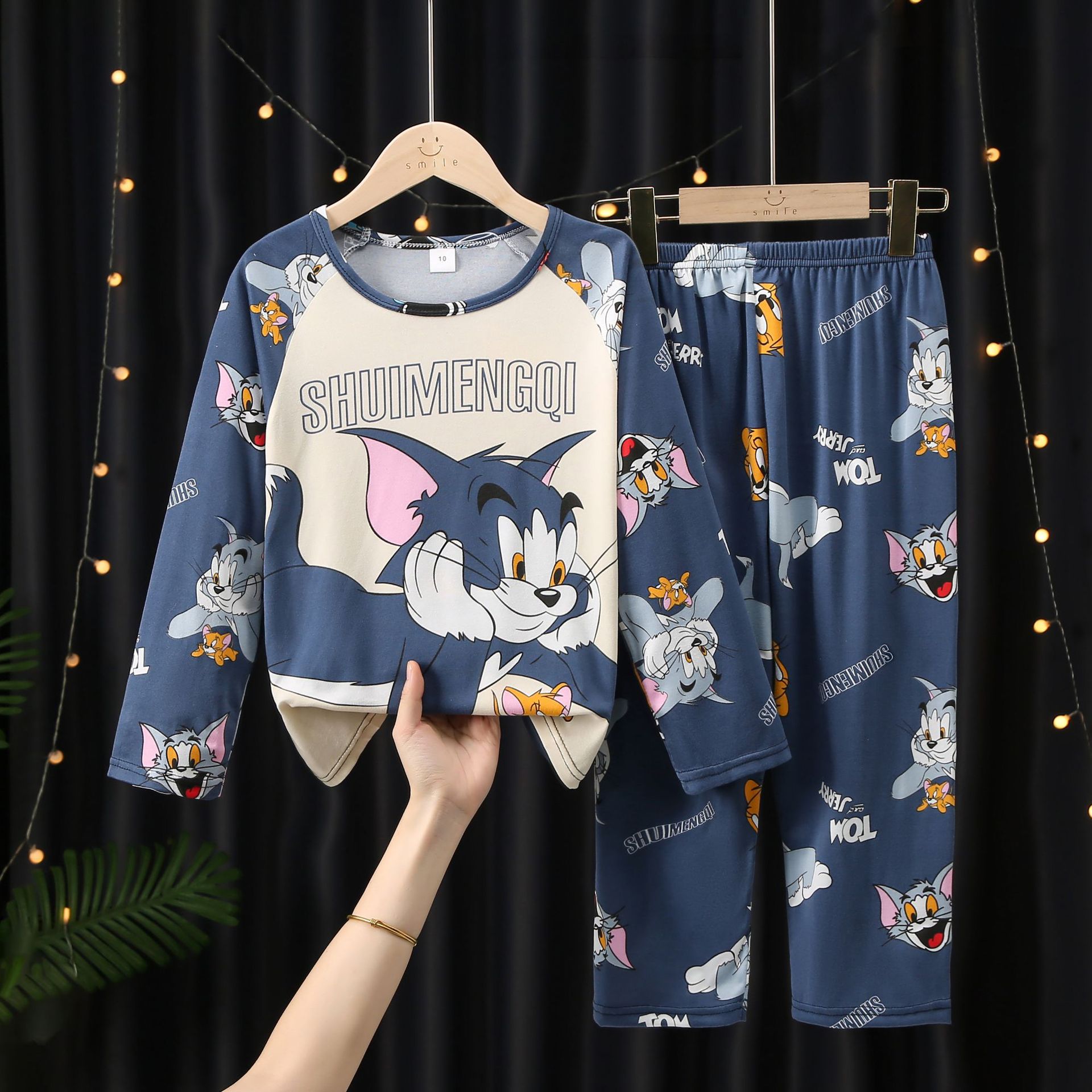 SMQ-long-sleeved set-Tom cat