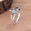 Accessory, fashionable ring suitable for men and women, wish, European style, simple and elegant design