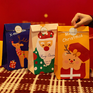 Christmas Gift Bag Pingan Fruit Packaging Box Apple Bag Christmas Decoration Gift Box Children's Small Gift Candy Bag