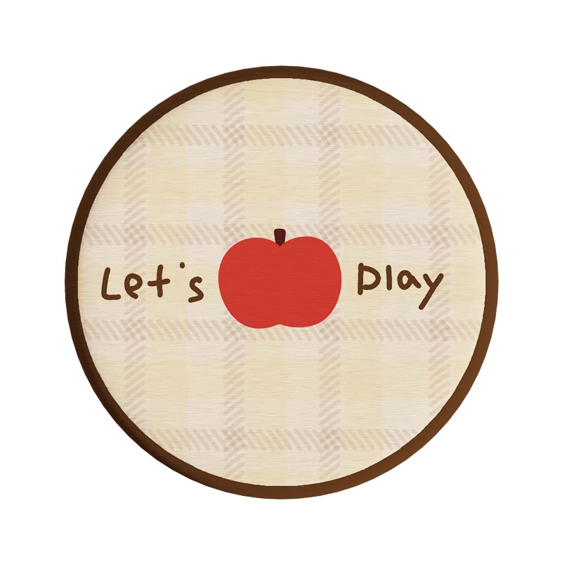 Posavasos de café de oficina de dibujos animados, posavasos de escritorio, posavasos de agua redondos, almohadillas absorbentes de agua de barro de diatomeas, encimera de secado rápido