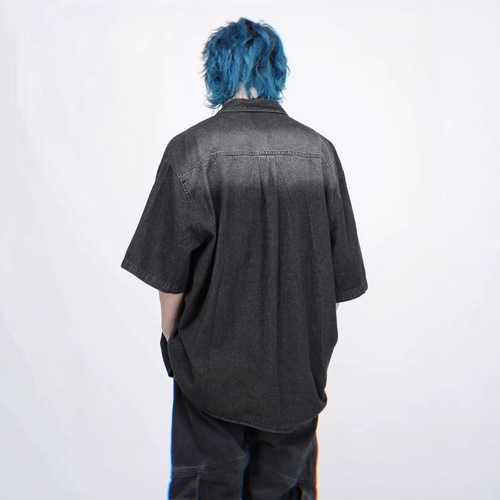 Men's Summer Korean Style Trendy College Casual Short Sleeve T-Shirt, Ultra-Hot Versatile Loose Jacket