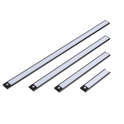 Lightweight Human Sensor Cabinet Light, USB Charging, Wireless Magnetic Adhesive Night Light for Bar Cabinet, Wardrobe, Shoe Cabinet, Corridor Light