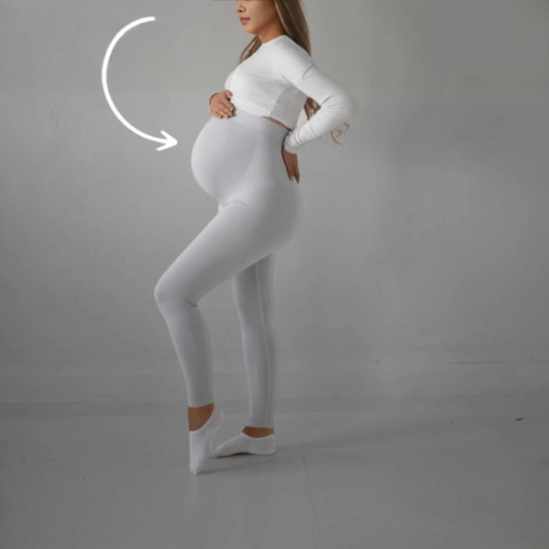 Aliexpress Cross-Border High-Waisted High-Elastic Seamless Yoga Maternity Leggings in Multiple Colors, Adjustable for Pregnancy, Thin Style Aliexpress Cross-Border High-Waisted High-Elastic Seamless Yoga Maternity Leggings in Multiple Colors, Adjustable for Pregnancy, Thin Style