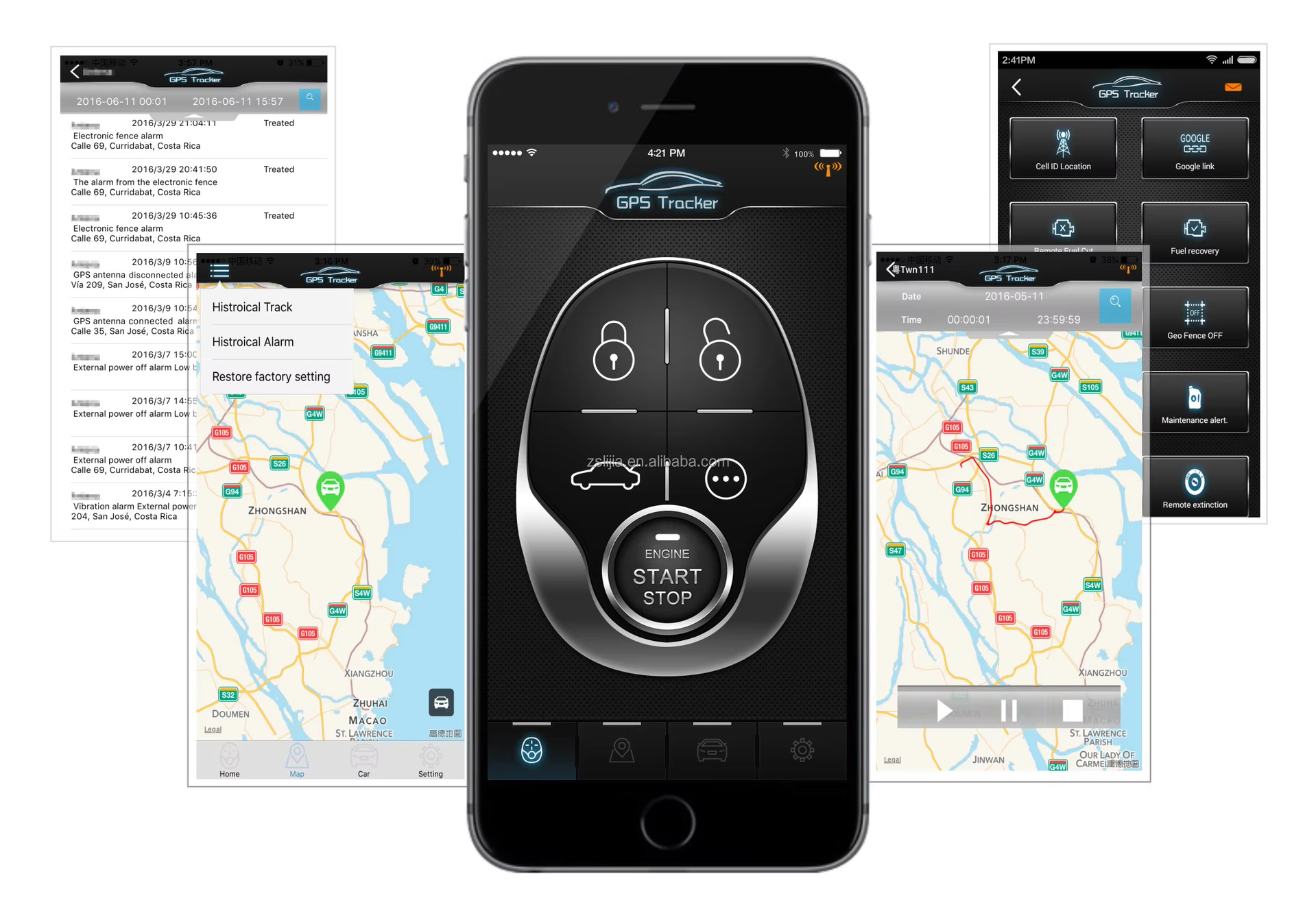 Nto Car Tracker Gps Tracker Motorcycle Anti-Theft Device 4g Beidou Locator Remote Oil Cut Off