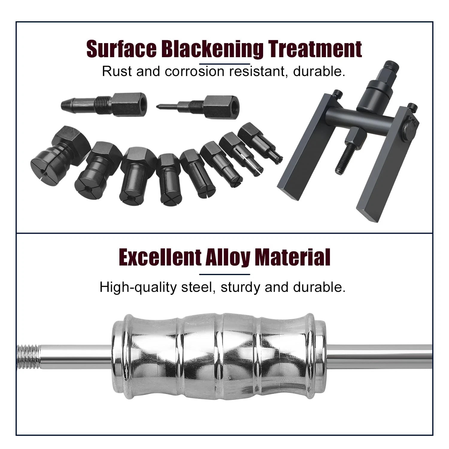 Bearing Puller Tool for Removing Inner Bearings from Motorcycle Wheel Hubs