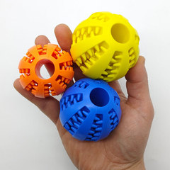 外貿狗狗玩具不易咬爛自嗨解悶磨牙潔齒TRP球類可藏食益智漏食球