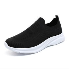 2569 Men's Hosiery Mesh Shoes Casual Sports Shoes Spring Low Top Slip-On Mesh Fabric Running Shoes