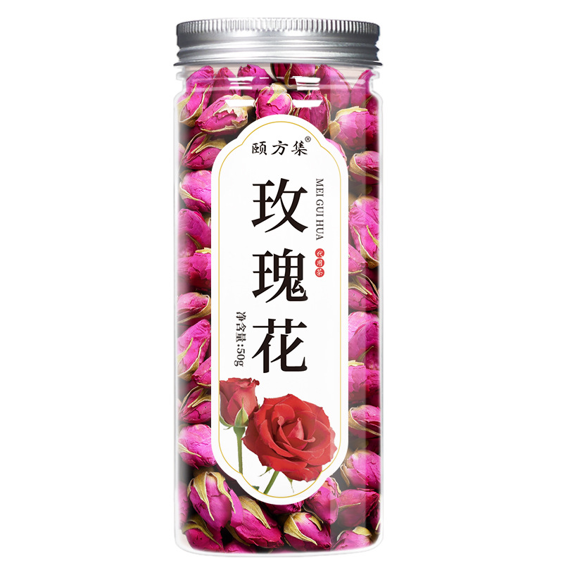 缶詰の花茶の瓶の花の草のお茶の組み合わせのレモンの切れのバラの金と銀の花の菊の桑の葉の枸杞茶の卸売り