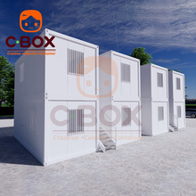 厂家直供快拼箱集成房 工地临时集装箱移动 折叠集装箱学校宿舍