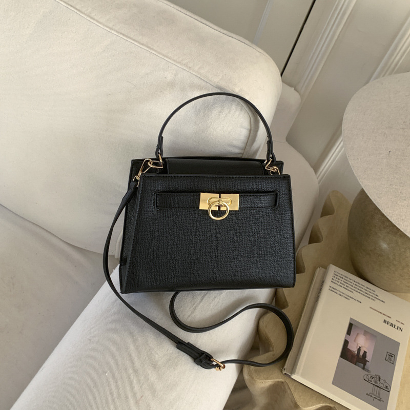 Bolso retro de gran capacidad para mujeres 2026 nueva tendencia transfronteriza Kelly bolso de alta calidad de viaje de hombro bolso de mujer
