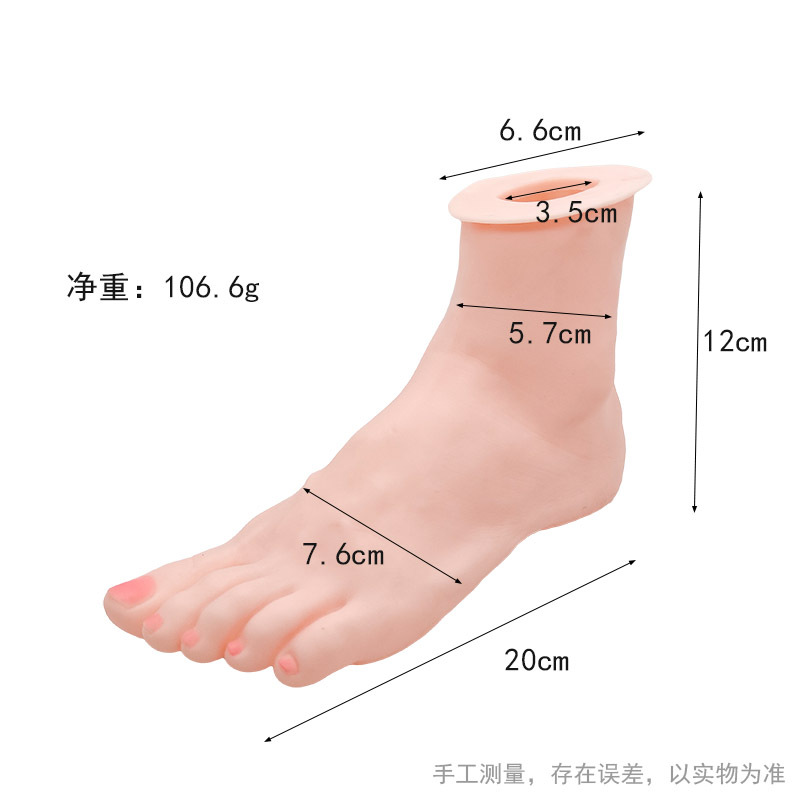 美脚模型仿真足模脚模拍照玉足美足硅胶丝袜模型仿真手口鼻子模型-阿里巴巴