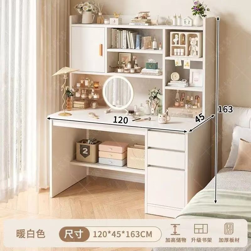 Fábrica de venta directa mesa de tocador dormitorio moderno simple pequeño gabinete de maquillaje en una pequeña casa 2026 nueva mesa de maquillaje