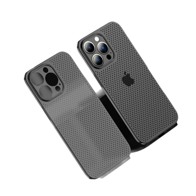 Apple 16ProMax 携帯電話ケース iPhone15 超薄型放熱通気性メッシュオールインクルーシブ落下防止カバーに適した国境を越えた|undefined