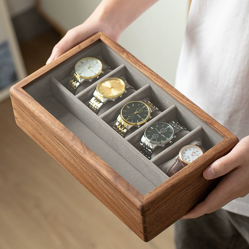 Retro storage box, glass watch box, storage system, bracelet