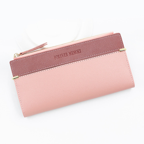 New style women's wallet simple and fashionable women's long wallet 20% off wallet clutch bag coin purse zipper bag