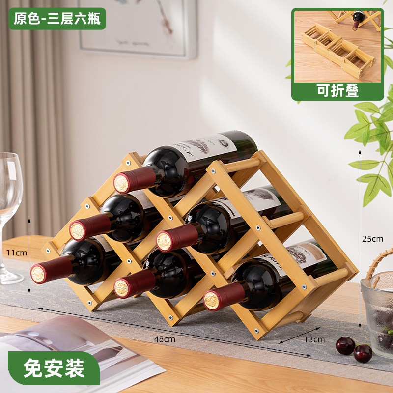 Estante de vino de escritorio estante de vino estante de vinos estante de almacenamiento estante de vinos simple estante de almacenamiento multicapa para el hogar estante de almacenamiento multicapa