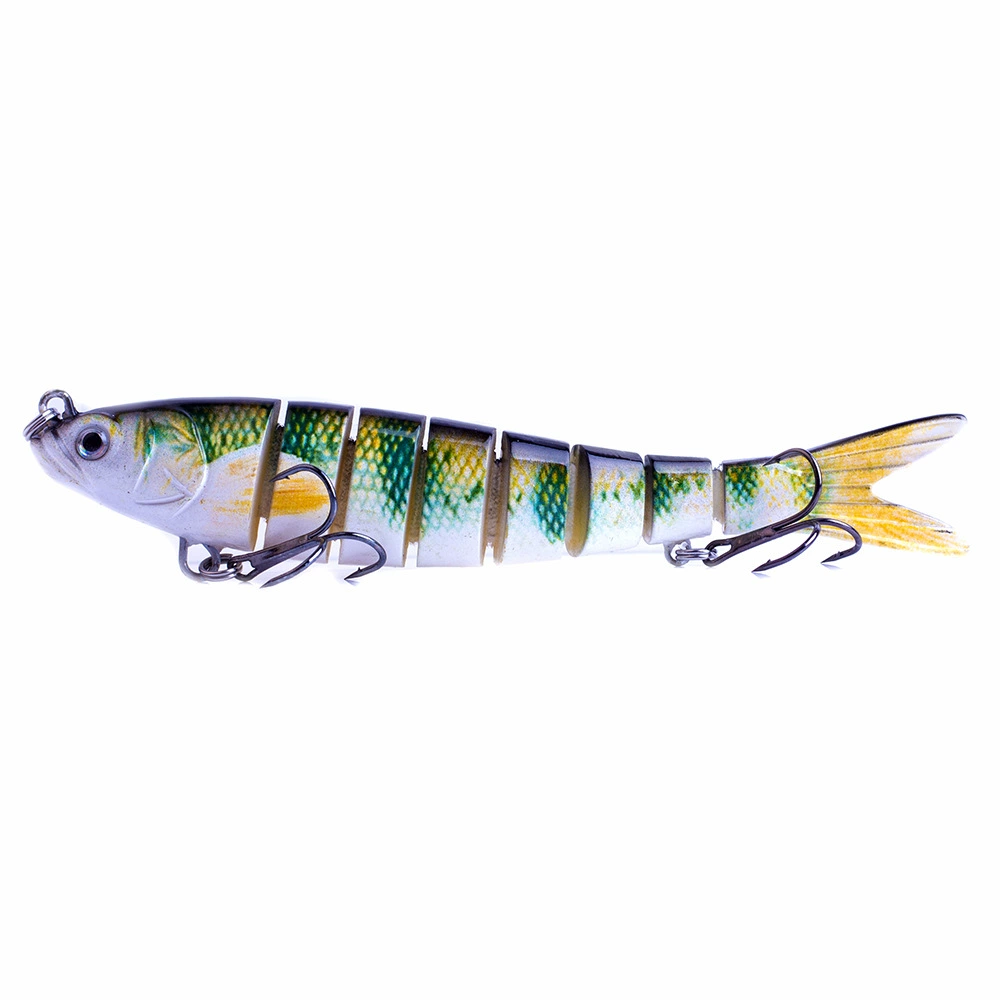 Многоштоковая рыбалка swimbait приманка 14 см 26 г, 8-сегментная тонущая имитация леща