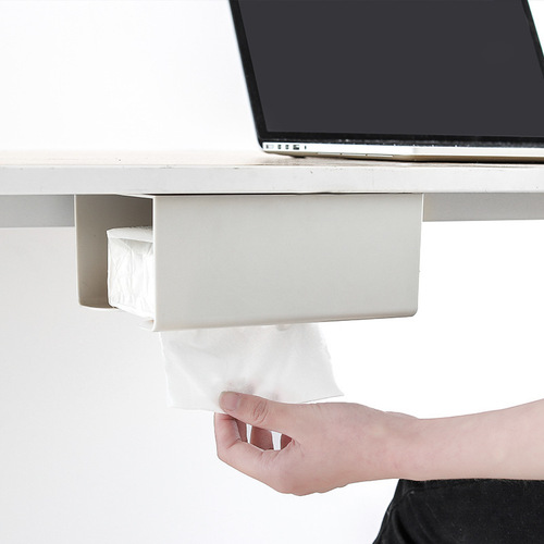 Tissue box, living room wall-mounted paper box, toilet napkin box, car household paper box, kitchen light luxury desktop