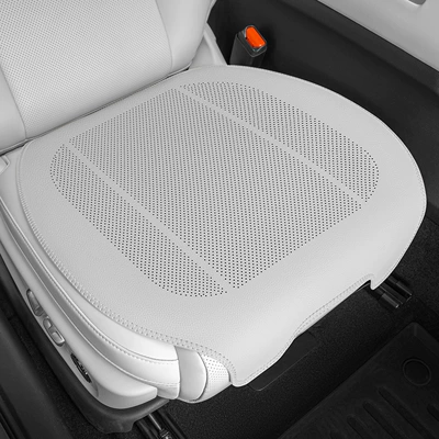 Set Car Rear Seat Cushion — Seat cushion, seat cover - half-pack-ideal-white-single-seat