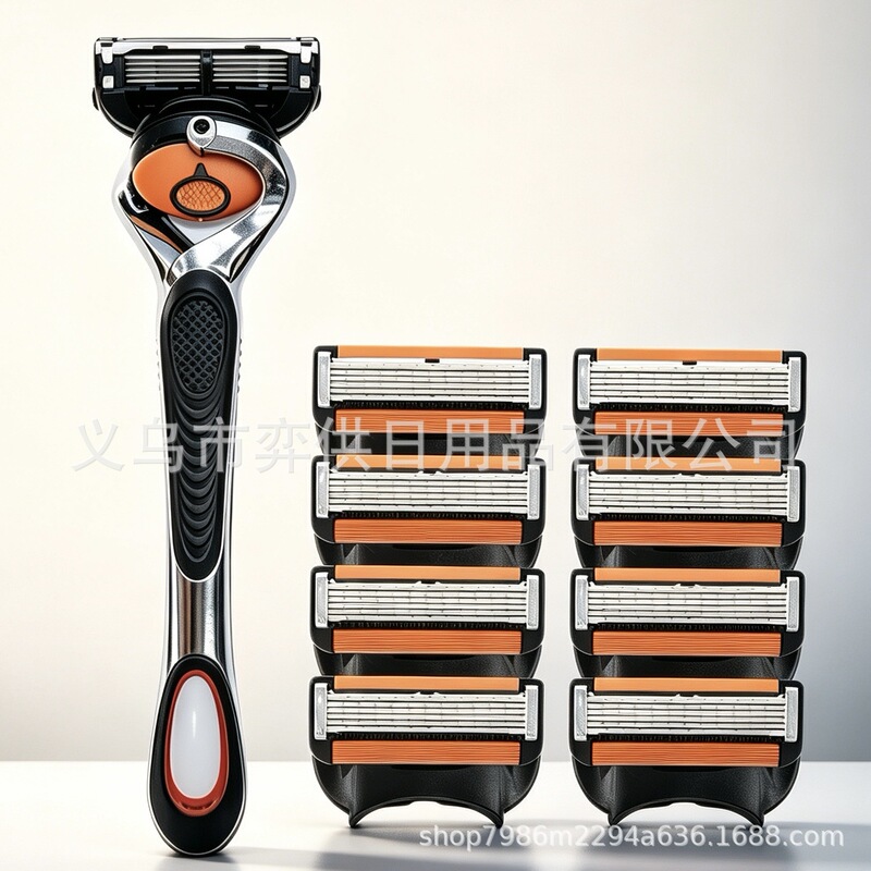 German new men's razor, spot-welded six-layer, wholesale manual razor blade, manual razor for men