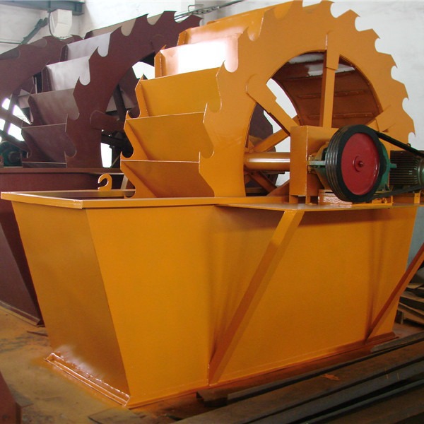 现货供应效率高叶轮洗砂机 小型60吨黄沙水洗轮设备