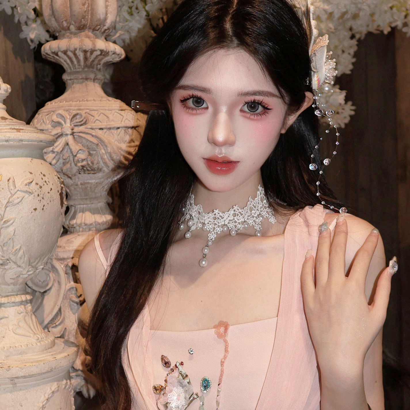 진주태슬목걸이 (FA2931)