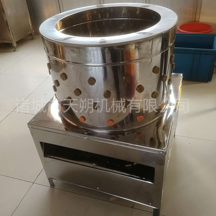 筒式脱毛机鸡鸭鹅圆筒打毛机家禽电动拔毛机中小型立式脱羽机