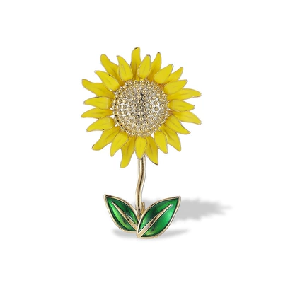 Plant Enamel Brooch Wholesale — Yaxa sancaqları