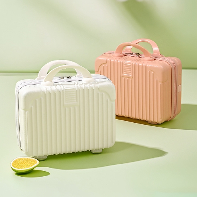 Customized Suitcase 14inch Cosmetic Case Small Suitcase Souvenir Lightweight Password Box Travel Case Trolley Case Customized Suitcase 14inch Cosmetic Case Small Suitcase Souvenir Lightweight Password Box Travel Case Trolley Case