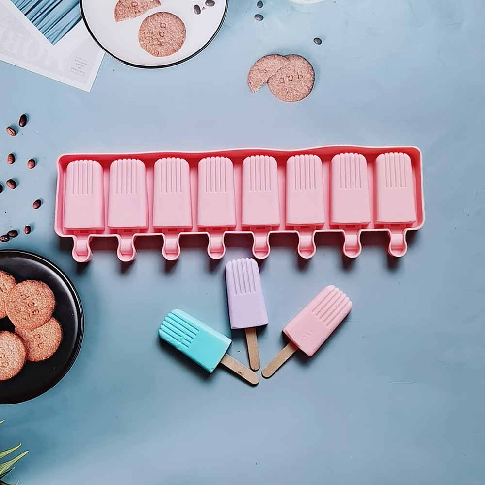 8 helado 116 pastel chocolate molde de silicona molde de postre cocina horneador harina de arroz