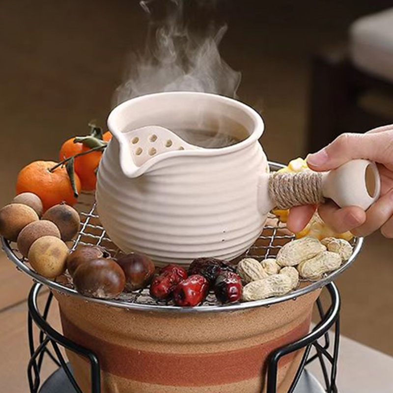 Open Fire Encircled Stove Tea Cooking Household Roasted Milk Tea Cans Tea Net Celebrous Tea Cooking Single Teapot Tea Cooking Pottery Stove Carbon Stove Dry Burning Open Fire Encircled Stove Tea Cooking Household Roasted Milk Tea Cans Tea Net Celebrous Tea Cooking Single Teapot Tea Cooking Pottery Stove Carbon Stove Dry Burning