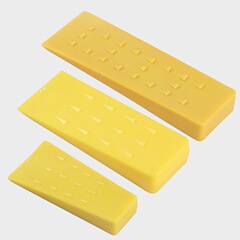 木を切る専用のくさびの油の鋸の四角形の部品のプラスチックのくさびの木を切る工具の庭園の部品の5.5インチの8インチの10インチ