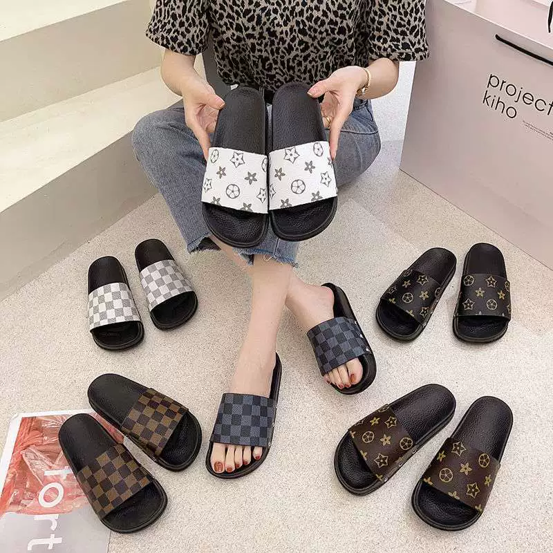 Парный стиль, очень большой размер 4142, модные пляжные туфли на плоской подошве с мягкой подошвой, обувь для беременных, мужские и женские однотонные тапочки, женские сандалии