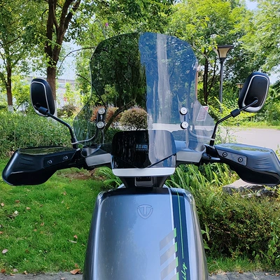 Motorcycle front windshield — Pedal Wind Shield