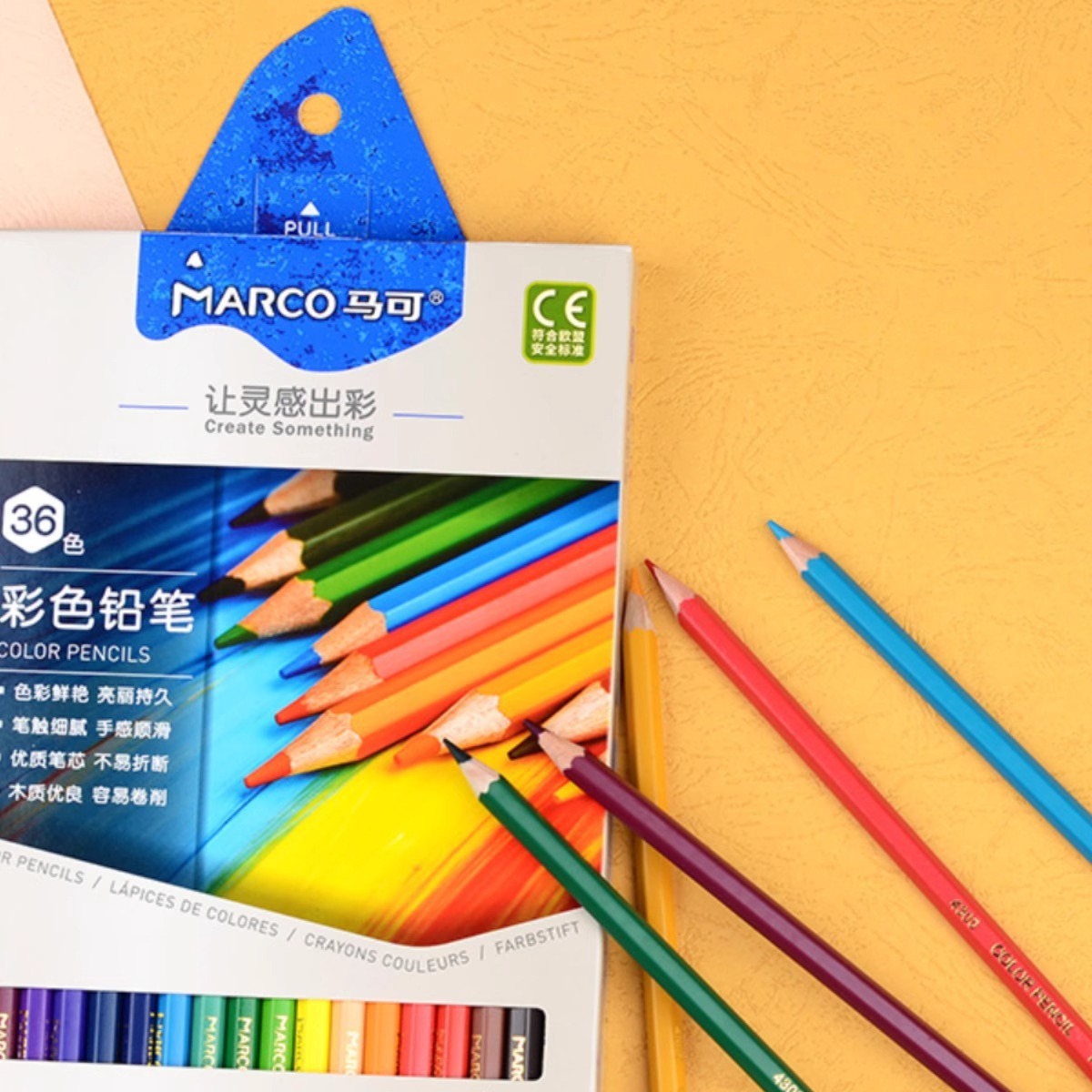 [Precio fresco] Marco 4300 lápiz de color aceitoso Marco de color 72 colores 48 colores pintados a mano para estudiantes