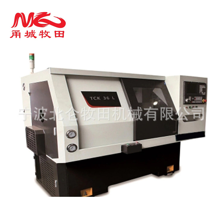 高效精密加工数控车床 TCK36L斜床身线轨数控车床厂家