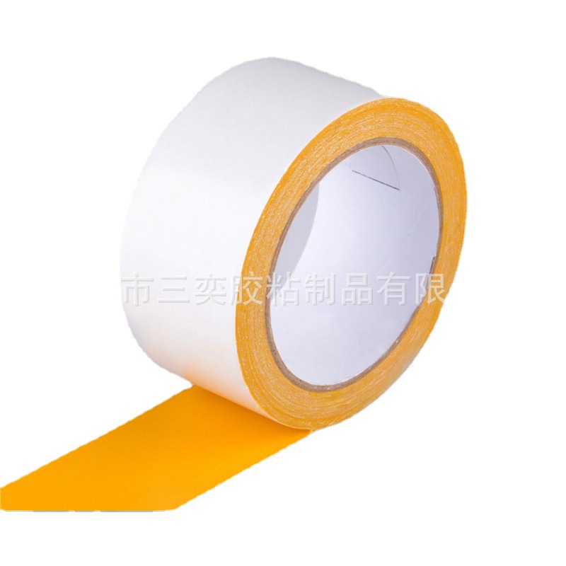 布基地毯双面胶带婚庆展会高粘防水耐磨高粘地毯双面胶带