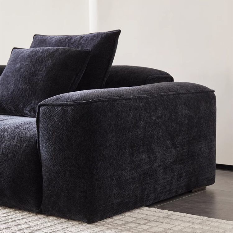 Nuevo sofá Schneier italiano minimalista sala de estar pequeña línea directa moderna simple ligera sofá de tela roja de lujo