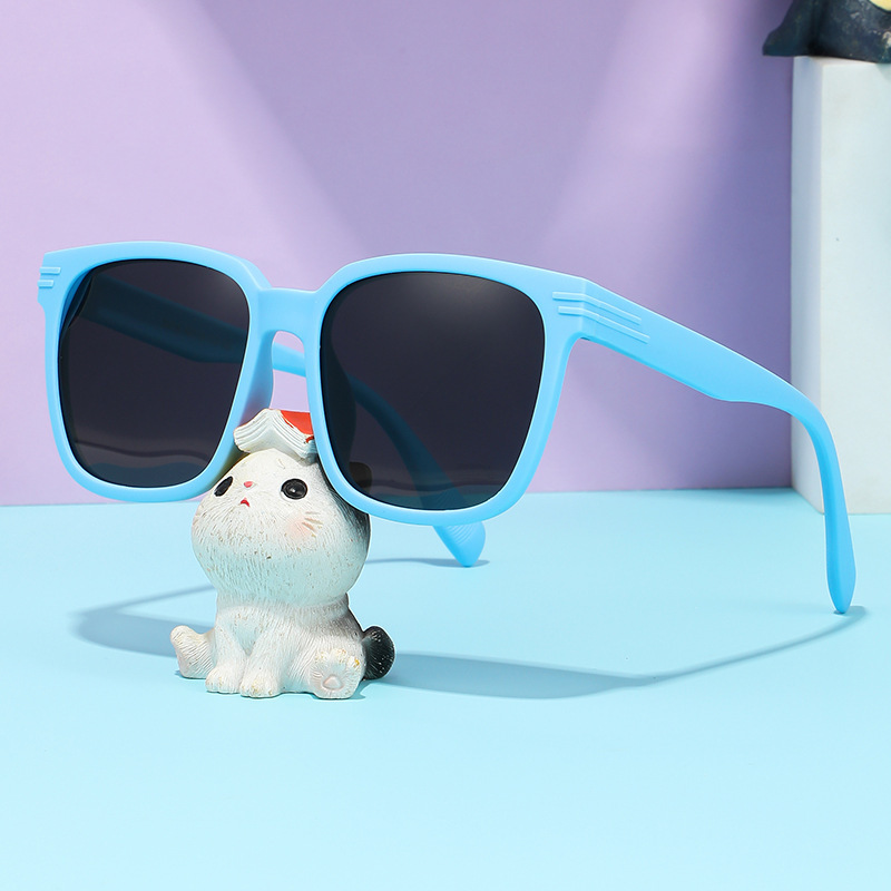 Moda gafas para niños cool in gafas de sol anti-UV bebé ultra ligero para niños de verano gafas de sol para niñas