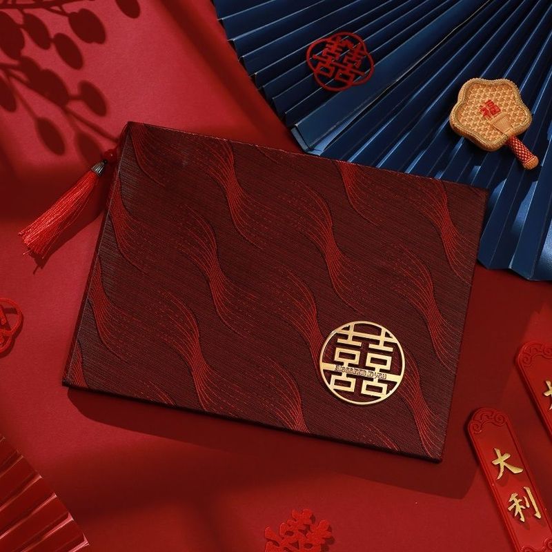 结婚婚礼礼金签到礼单嘉宾记账签名册随礼账本礼薄本婚宴登记收礼|undefined