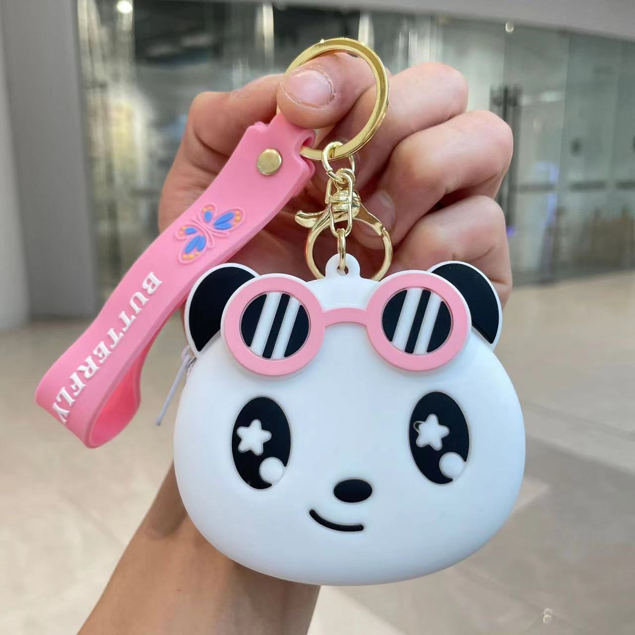 Sanrio bolsos colgantes de cambio bolsos colgantes de muñecas colgantes de llaves de automóviles