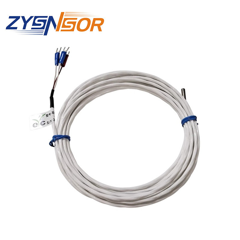 台湾EYC出线式热电阻 管径4MM 管长可选 出线5M TPFE 304材质